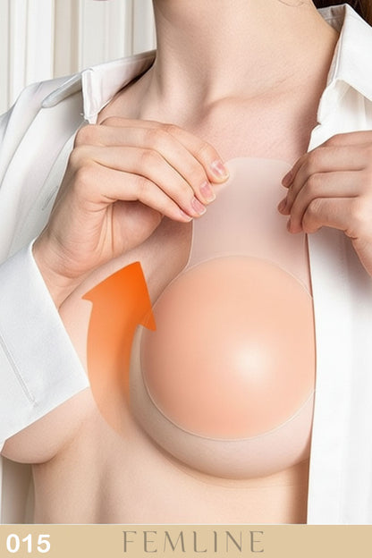 FM015 - Yapışkanlı Silikon Straplez Sütyen - Asansörlü & Kaldırıcı - Görünmez