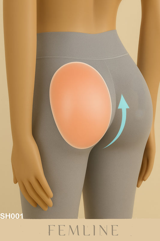 SH001 - Silikon Yapışkanlı Kalça Kaldırıcı ve Şekillendirici Ped - Çıkarılabilir - Belirgin Hatlar