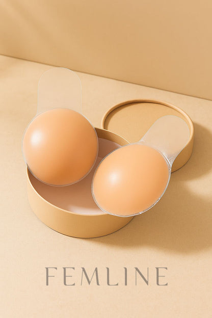 FM015 - Yapışkanlı Silikon Straplez Sütyen - Asansörlü & Kaldırıcı - Görünmez